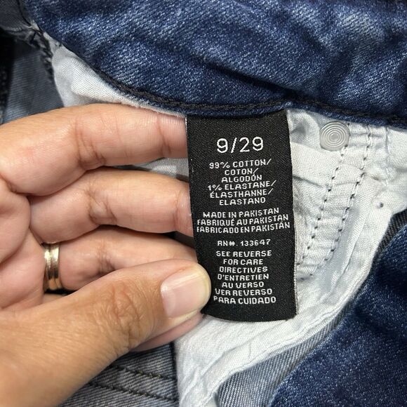 Kendall + Kylie The Contour High Rise Jeans Women's 9/29 Blue Classic Skinny Leg - Picture 5 of 10